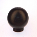 Úchytka kulička 30 černá 
