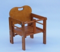 Dětská židle KAMILA rostoucí odstín ořech 