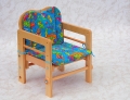 Dětská židle KAMILA rostoucí přírodní lakovaná 